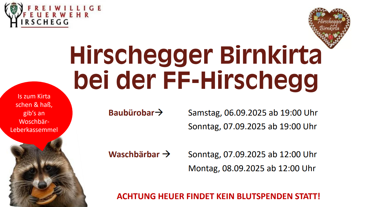 Programm bei der Feuerwehr